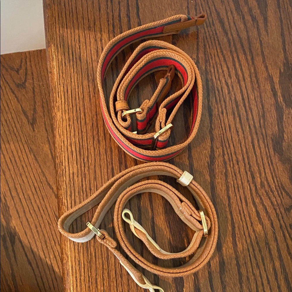 Mark & Graham Brown Leather Tote and Two Bonus Straps - Picture 3 of 6